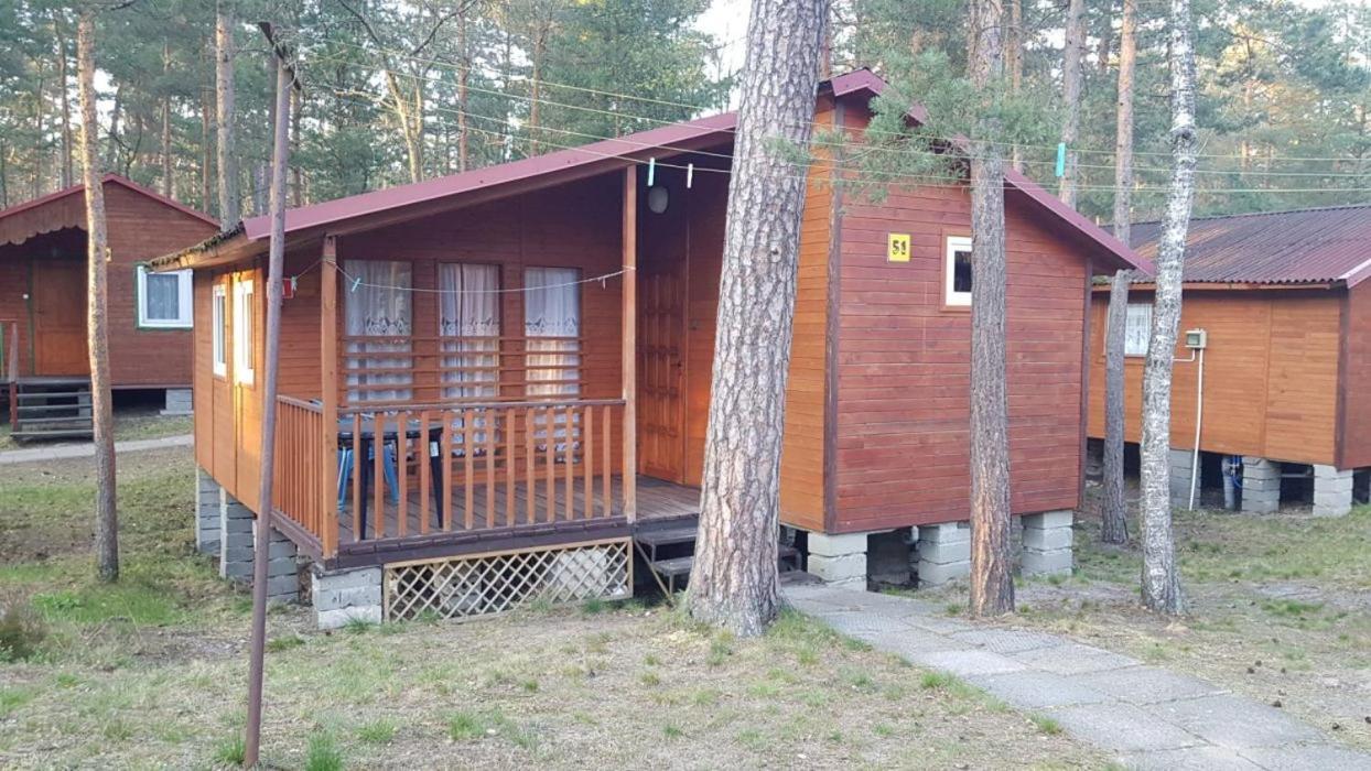 Ow Krakus I - Pokoje I Domki Stegna  Exteriör bild