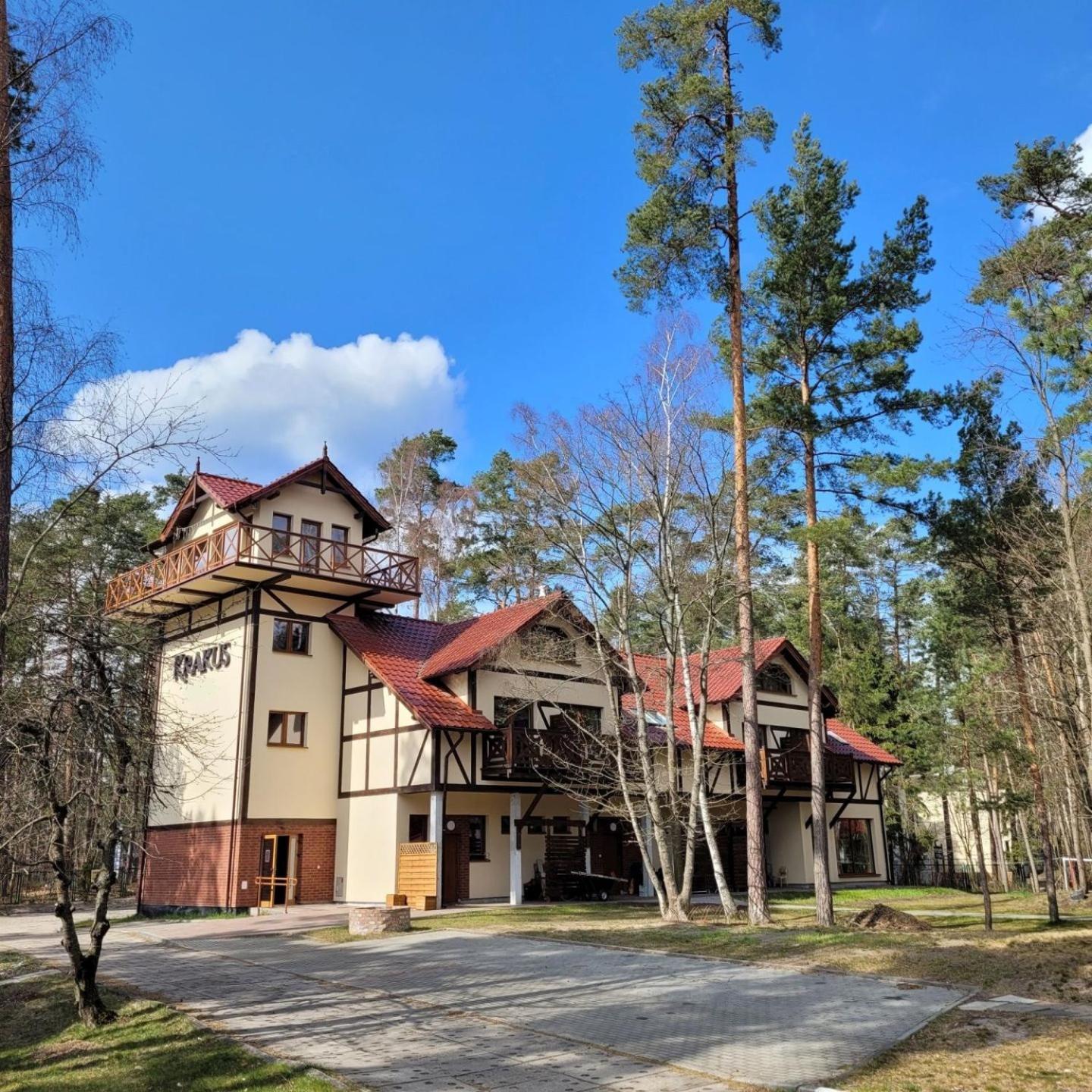 Ow Krakus I - Pokoje I Domki Stegna  Exteriör bild
